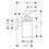 Immagine di Hansgrohe LOGIS distributore sapone liquido, finitura cromo 40514000
