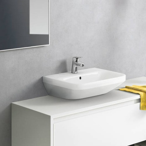 Immagine di Hansgrohe LOGIS miscelatore monocomando lavabo H.14 cm 70, con saltarello e scarico, finitura cromo 71070000