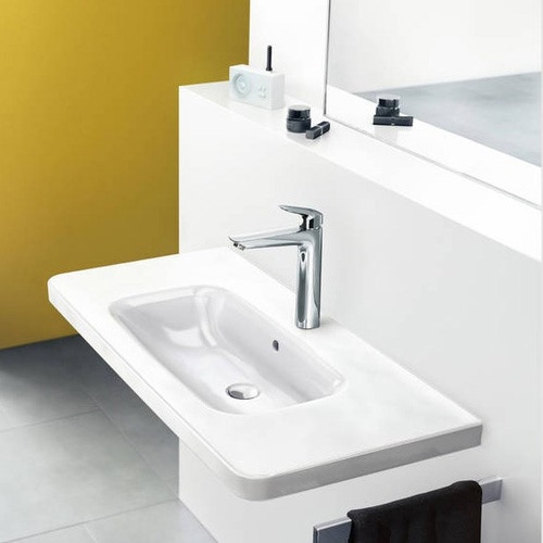 Immagine di Hansgrohe LOGIS miscelatore monocomando lavabo H.27 cm 190, con saltarello e scarico, finitura cromo 71090000