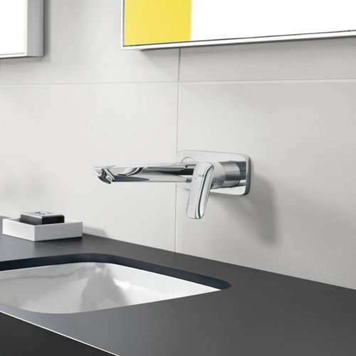 Immagine di Hansgrohe LOGIS miscelatore monocomando lavabo, ad incasso, a parete, finitura cromo 71220000