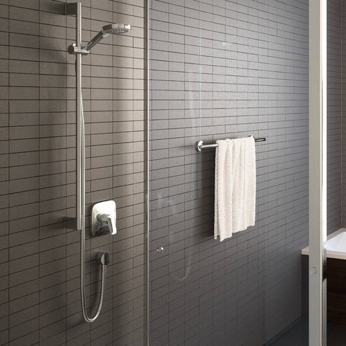 Immagine di Hansgrohe LOGIS miscelatore monocomando doccia ad incasso, finitura cromo 71605000