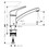 Immagine di Hansgrohe LOGIS miscelatore H.16 cm cucina, monocomando 120, finitura cromo 71830000