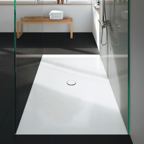 Immagine di Kaldewei SCONA piatto doccia rettangolare L.140 P.70 cm, in acciaio smaltato, colore bianco alpino 497400010001