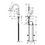 Immagine di Hansgrohe M41 miscelatore cucina monocomando H.41 cm, con doccetta estraibile, finitura cromo 73880000