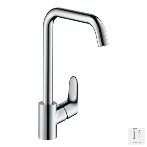 Immagine di Hansgrohe M41 miscelatore cucina monocomando alto a bassa pressione finitura cromo 73883000