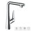 Immagine di Hansgrohe M51 miscelatore cucina monocomando alto finitura cromo 73854000