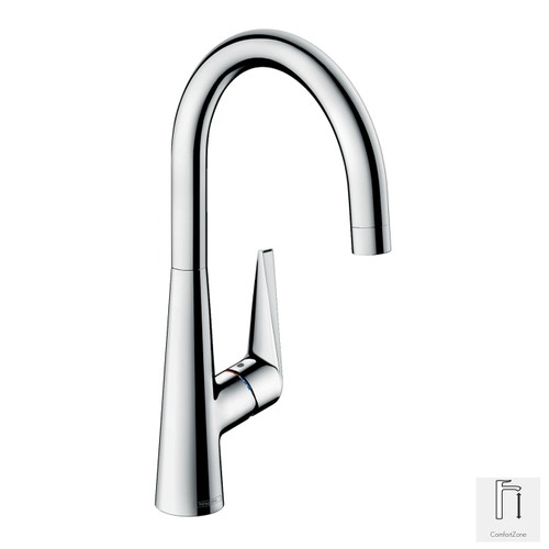 Immagine di Hansgrohe M51 miscelatore cucina monocomando alto a bassa pressione finitura cromo 73856000