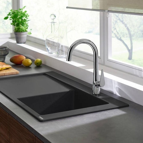 Immagine di Hansgrohe M51 miscelatore cucina monocomando alto finitura cromo 73855000
