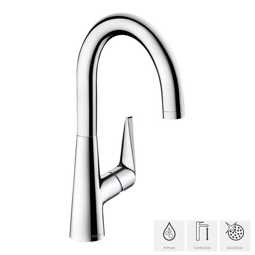 Immagine di Hansgrohe M51 miscelatore cucina monocomando alto finitura cromo 73857000