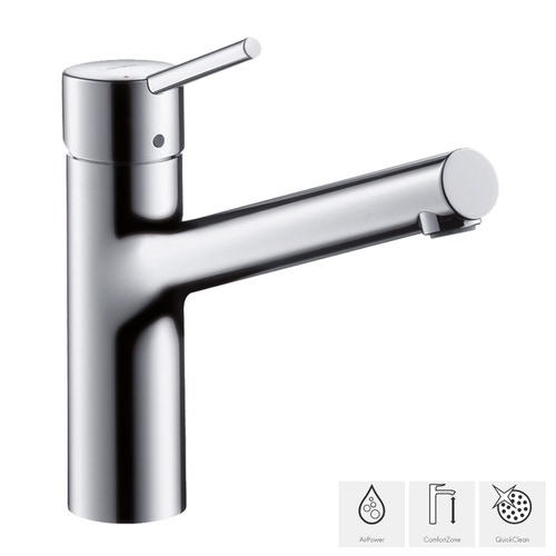 Immagine di Hansgrohe M52 miscelatore cucina monocomando medio finitura cromo 73862000