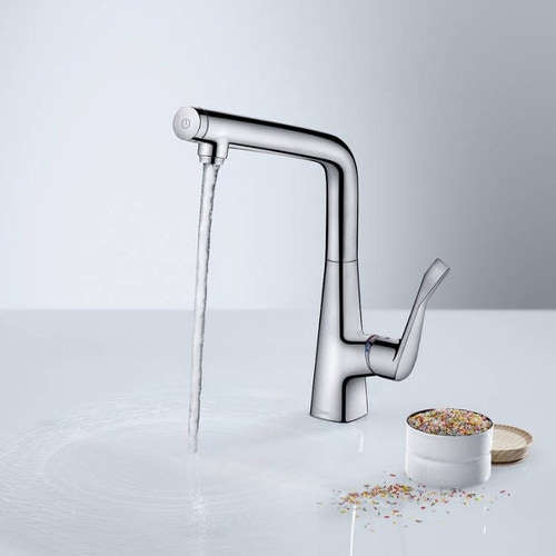 Immagine di Hansgrohe M71 miscelatore cucina monocomando medio finitura cromo 73810000