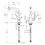 Immagine di Hansgrohe M71 miscelatore cucina monocomando alto con valvola d'arresto finitura cromo 73815000