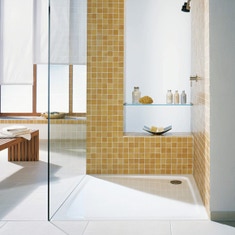 Immagine di Kaldewei SUPERPLAN CON SUPPORTO EXTRA PIATTO piatto doccia 80x100x2.5 cm, con supporto ribassato il polistirolo, altezza totale 3,7 cm, colore bianco  447247980001