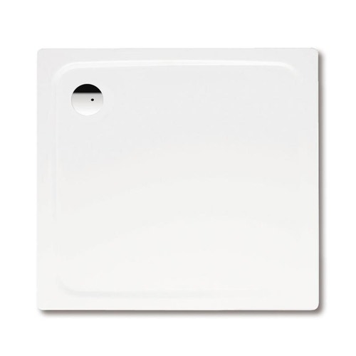 Immagine di Kaldewei SUPERPLAN piatto doccia 90 x 100 x 2.5 cm, con supporto ribassato il polistirolo, bianco alpino 430447980001