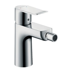 Immagine di Hansgrohe METRIS miscelatore monocomando bidet, con scarico e saltarello, finitura cromo 31280000