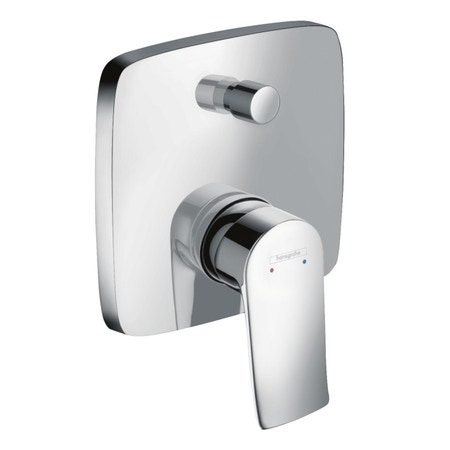 Immagine di Hansgrohe METRIS miscelatore monocomando vasca, ad incasso, finitura cromo 31454000