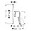 Immagine di Hansgrohe METRIS miscelatore monocomando doccia, ad incasso, finitura cromo 31456000