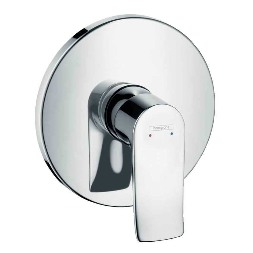 Immagine di Hansgrohe METRIS miscelatore monocomando doccia, ad incasso, ad alta portata, finitura cromo 31652000