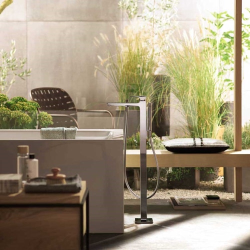 Immagine di Hansgrohe METROPOL miscelatore monocomando per vasca, a pavimento, con maniglia a leva, finitura cromo 32532000