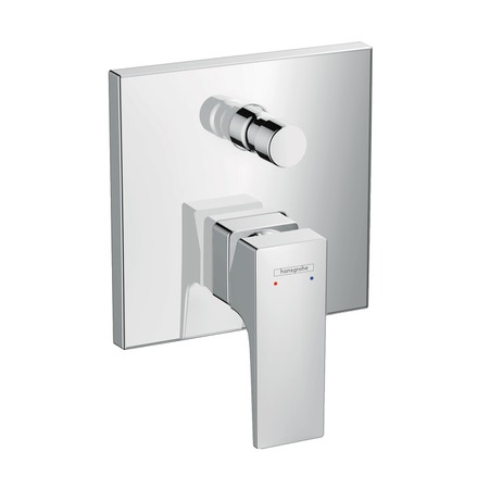 Immagine di Hansgrohe METROPOL miscelatore monocomando vasca, ad incasso, con maniglia a leva, finitura cromo 32545000