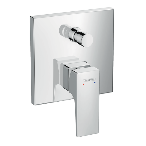 Immagine di Hansgrohe METROPOL miscelatore monocomando vasca, ad incasso, con maniglia a leva, finitura cromo 32546000