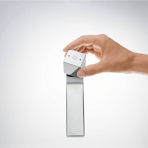 Immagine di Hansgrohe METROPOL miscelatore lavabo 260, Select, con piletta push-open, finitura cromo 32572000