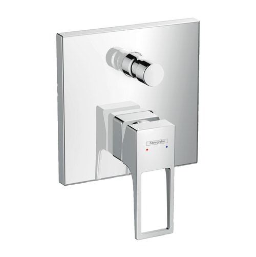 Immagine di Hansgrohe METROPOL miscelatore monocomando vasca, ad incasso, con maniglia a staffa, finitura cromo 74545000