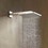 Immagine di Hansgrohe RAINDANCE E soffione doccia 300, 1 jet, EcoSmart 9 l/min, con braccio doccia, finitura cromo 26239000