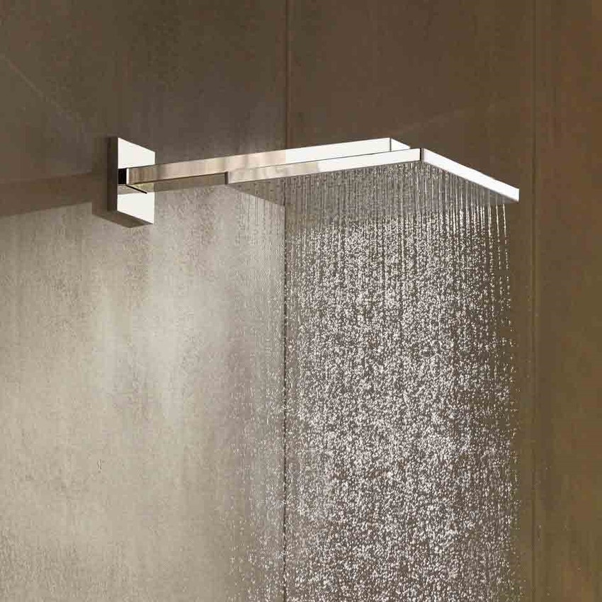 Immagine di Hansgrohe RAINDANCE E soffione doccia 300, 1 jet, EcoSmart 9 l/min, con braccio doccia, finitura cromo 26239000