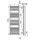 Irsap ARES ELETTRICO scaldasalviette, 34 tubi, 3 intervalli, H.172 L.58 P.3 cm, con regolatore per il controllo della temperatura, colore bianco EIG058K01IR01NNN01