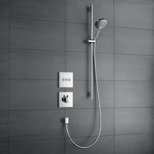 Immagine di Hansgrohe RAINDANCE SELECT S set doccia 120, 3 jet, con asta doccia 90 cm, finitura cromo 26322000