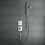 Immagine di Hansgrohe RAINDANCE SELECT S set doccia 120, 3 jet, EcoSmart 9 l/min, con asta doccia 90 cm, finitura cromo 26323000