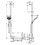Immagine di Hansgrohe RAINDANCE SELECT S set doccia 120, 3 jet, con asta doccia 110 cm a sinistra, finitura cromo 26324000