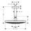 Immagine di Hansgrohe RAINDANCE SELECT S soffione doccia 240, 2 jet, EcoSmart 9 l/min, con connessione soffitto, finitura cromo 26469000