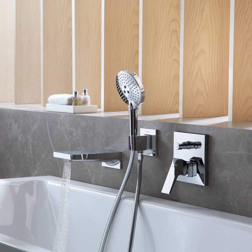 Immagine di Hansgrohe RAINDANCE SELECT S set supporto doccia 120, 3 jet, con flessibile doccia 160 cm, finitura cromo 26721000