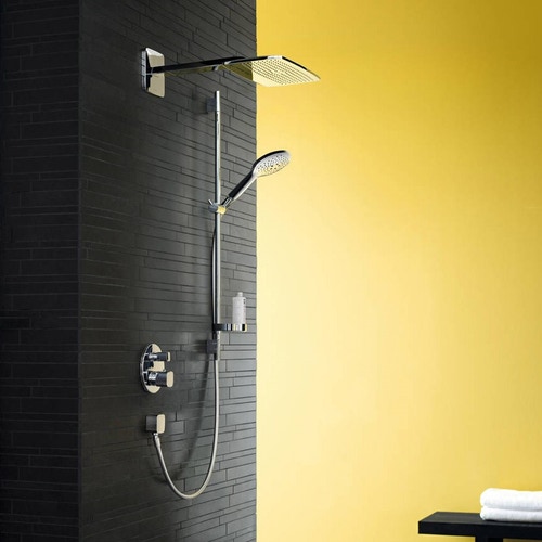 Immagine di Hansgrohe RAINDANCE SELECT S set doccia 150, 3 jet, con asta doccia 90 cm e portasapone, finitura cromo 27803000