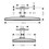 Immagine di Hansgrohe RAINMAKER SELECT soffione doccia 460, 2 jet, con connessione soffitto, finitura cromo e nero 24004600