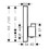 Immagine di Hansgrohe SHOWER SELECT miscelatore termostatico, ad incasso, per 1 utenza, finitura cromo 15762000