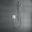 Immagine di Hansgrohe SHOWER SELECT miscelatore termostatico, ad incasso, per 2 utenze, finitura cromo 15763000