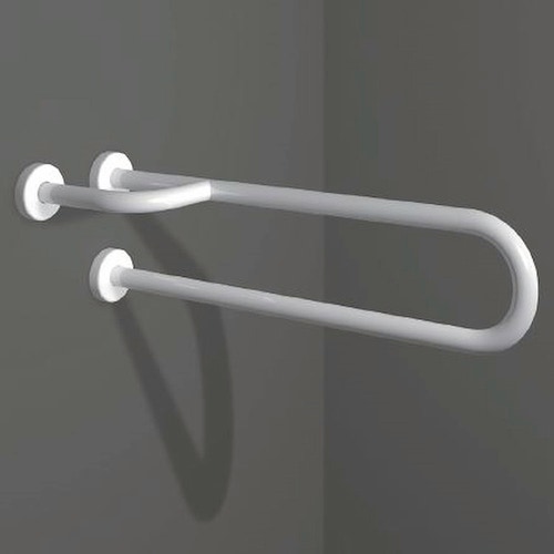 Immagine di Blutech Barra di sostegno con rinforzo destro, 21,5x85x22,5cm, verniciato bianco BT0029