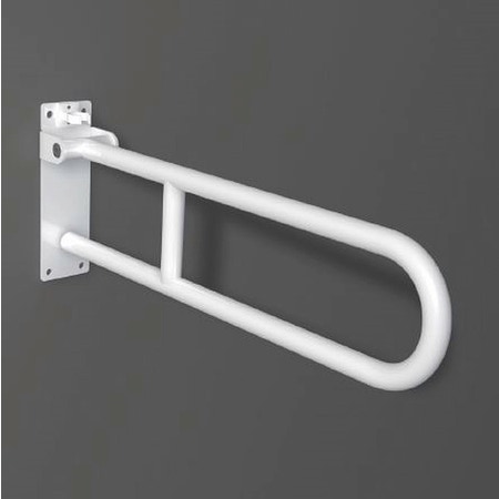 Immagine di Blutech Barra di sostegno ribaltabile, 25x8,5x65cm, verniciato bianco BT0032