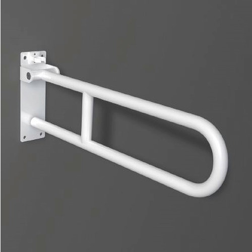 Immagine di Blutech Barra di sostegno ribaltabile, 25x8,5x65cm, verniciato bianco BT0032