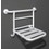 Immagine di Blutech Sedile ribaltabile per doccia da appendere al maniglione, 45x44x45cm, verniciato bianco BT0039