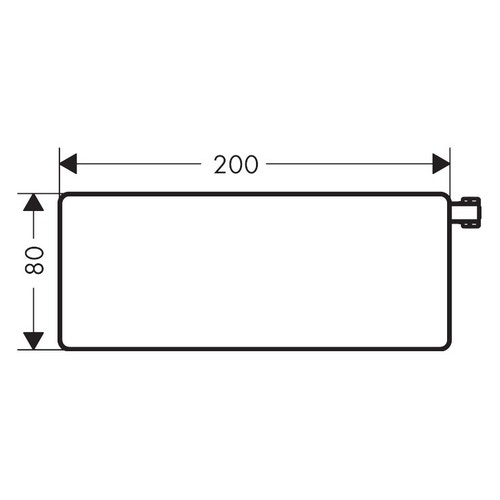Immagine di Hansgrohe CASETTA portasapone E, finitura cromo 26511000