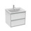 Immagine di Ideal Standard CONNECT AIR mobile sottolavabo 60 cm con 2 cassetti, finitura bianco lucido (esterno) e grigio chiaro matt (interno) E0818KN