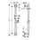 Immagine di Hansgrohe UNICA asta doccia Comfort 99 cm, finitura cromo 26402000