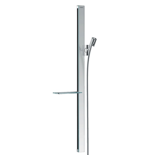 Immagine di Hansgrohe UNICA asta doccia E 92 cm, con flessibile doccia, finitura cromo 27640000