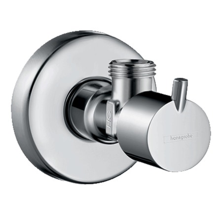 Immagine di Hansgrohe Rubinetto d'arresto a squadra S, finitura cromo 13901000