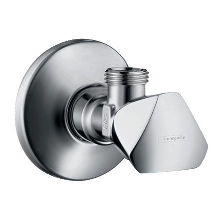 Immagine di Hansgrohe Rubinetto d'arresto a squadra E, finitura cromo 13902000