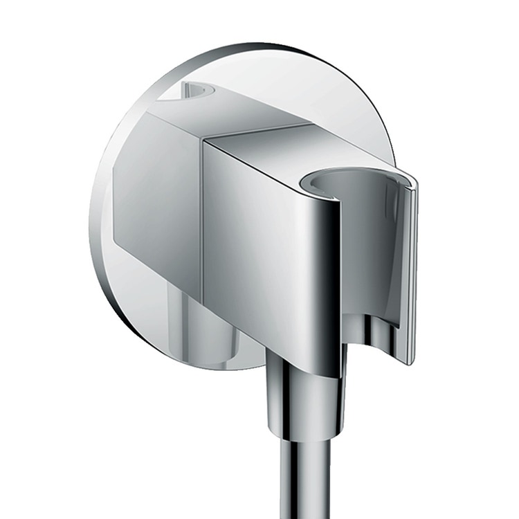 Hansgrohe uscita a muro S con supporto doccia FixFit 26487000 